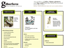 Tablet Screenshot of gilberforce.oneuponedown.co.uk